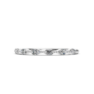 Nhẫn Vàng 10K CZ Sparkling Stream