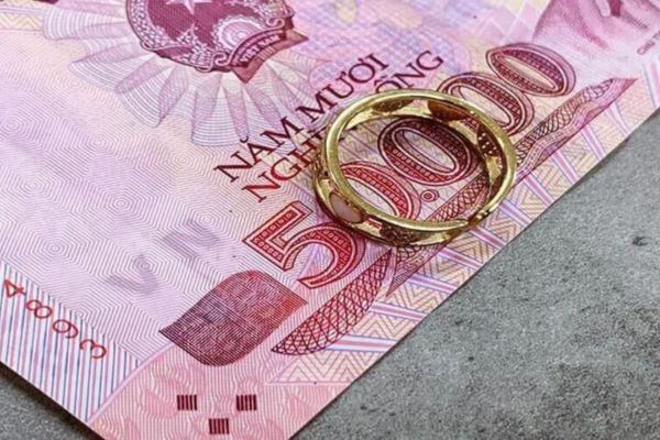 Cách đo size nhẫn bằng tiền