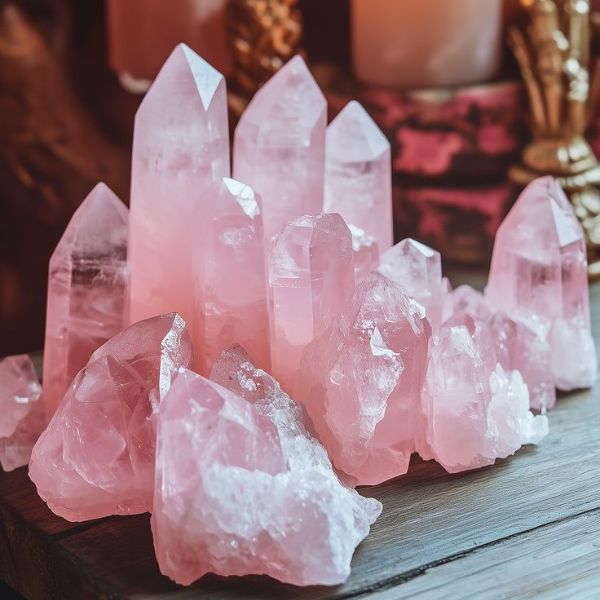 Công dụng đá thạch anh hồng trong đời sống