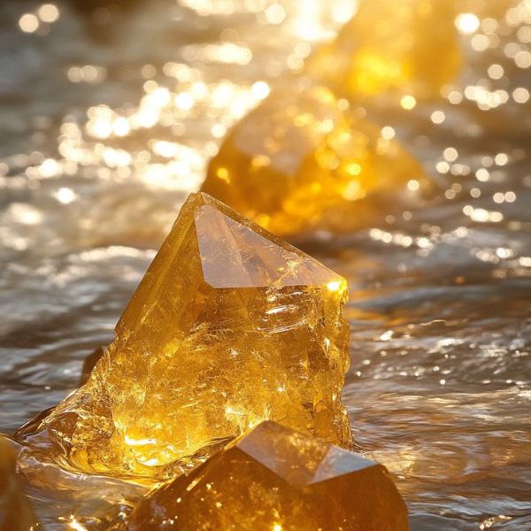 Đá thạch anh vàng biểu tượng của năng lượng tích cực và quyền lực