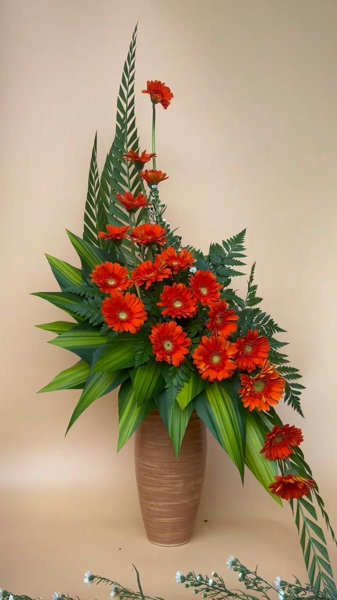 Hoa cúc đồng tiền trang trí đám cưới