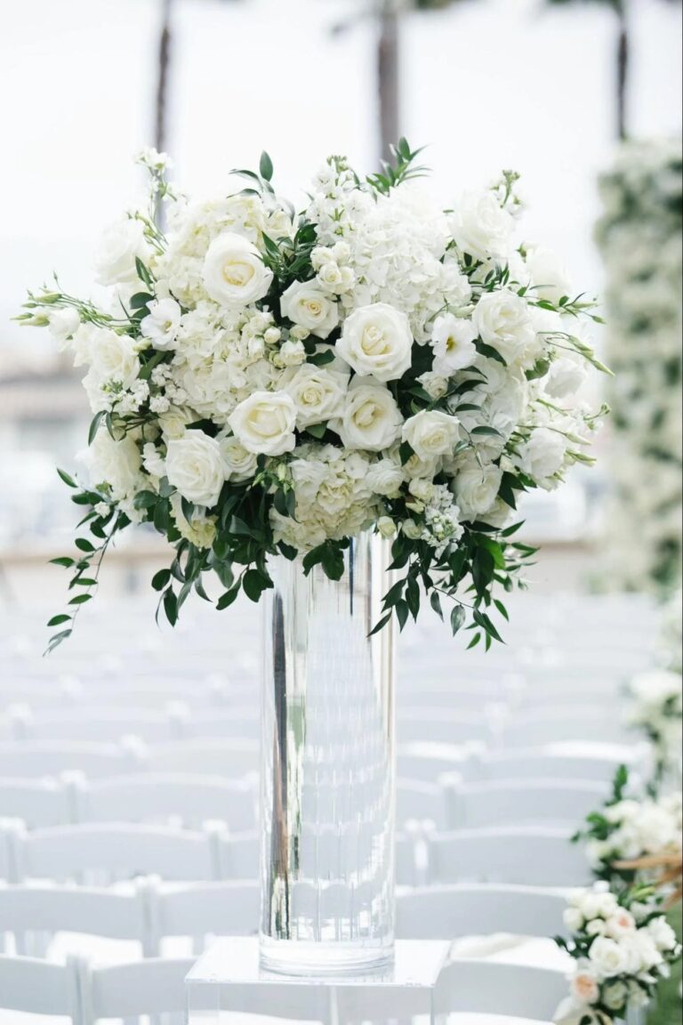 Hoa để bàn đám cưới