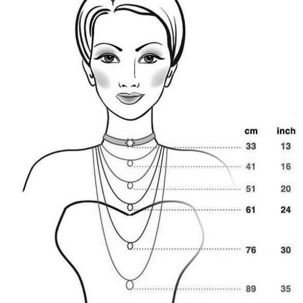 Hướng dẫn đo size dây chuyền