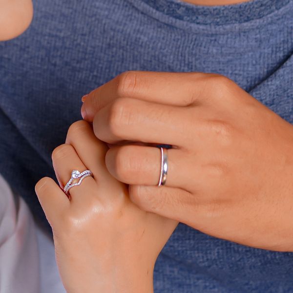 Top mẫu cặp nhẫn cưới vàng 18k sang trọng, tinh tế
