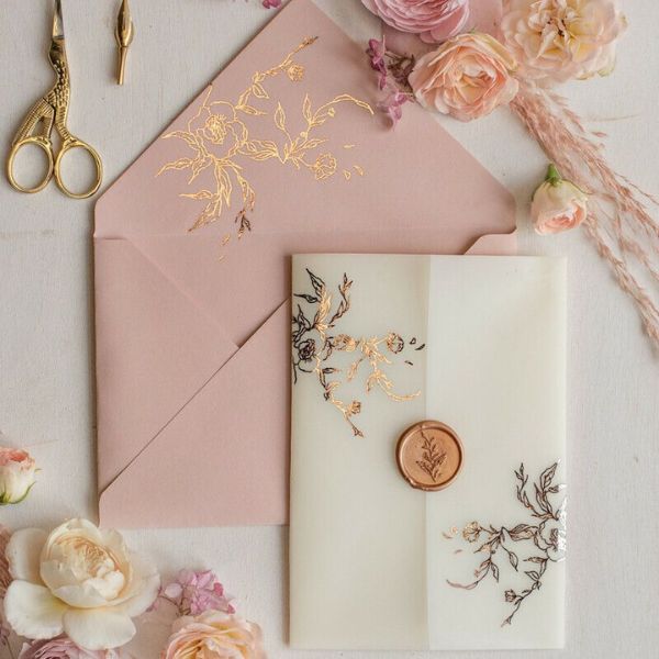 Mẫu thiệp cưới luxury