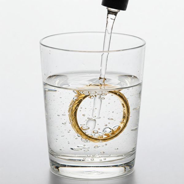 Dùng baking soda và dấm trắng 