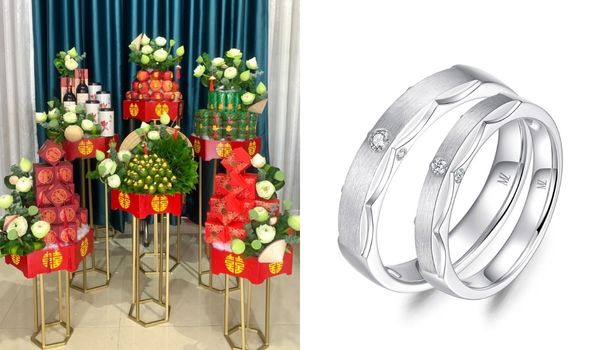 Tráp ăn hỏi gồm những gì?