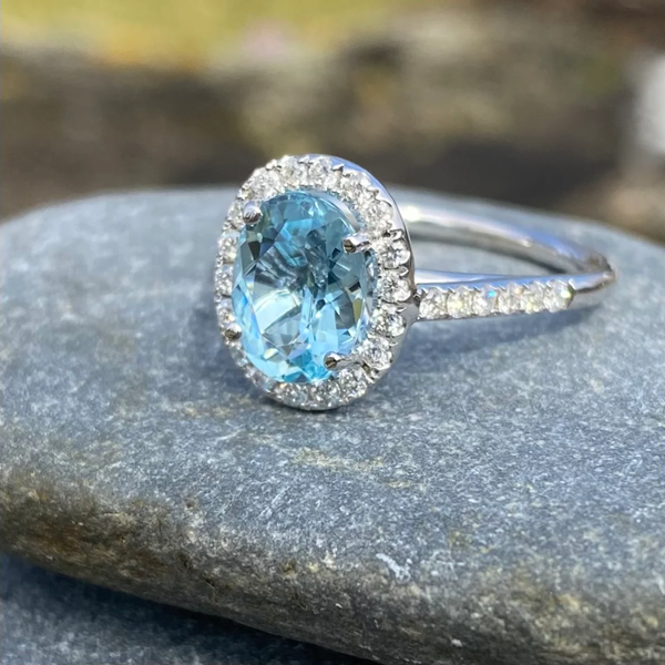 Đá Aquamarine