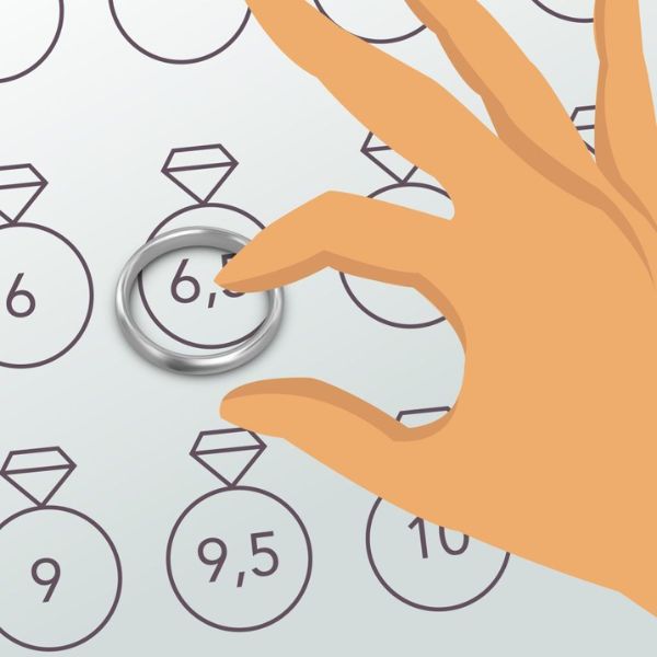 Những lưu ý khi tính size nhẫn