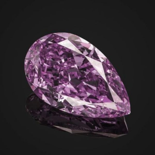 Cấp độ màu sắc của kim cương tím