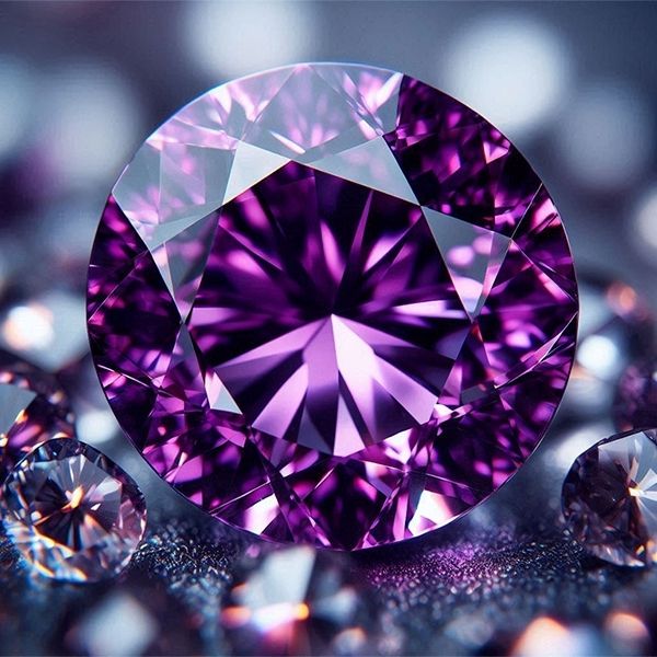 Cách phân loại kim cương tím