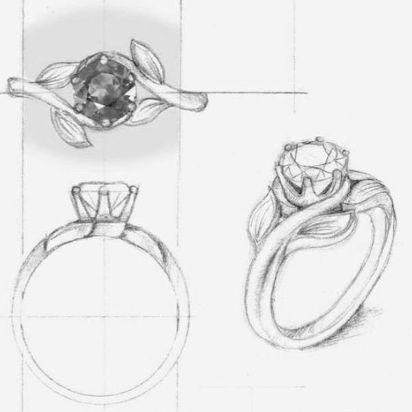 Nhẫn cầu hôn thiết kế theo yêu cầu