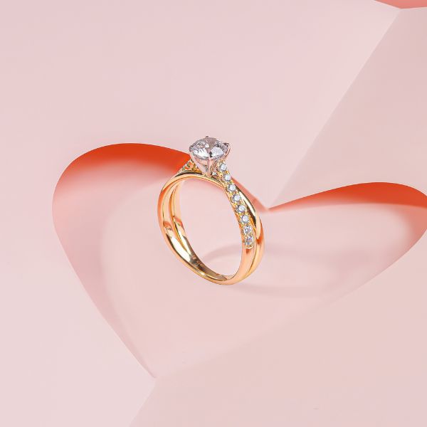 Mẫu nhẫn cầu hôn kim cương