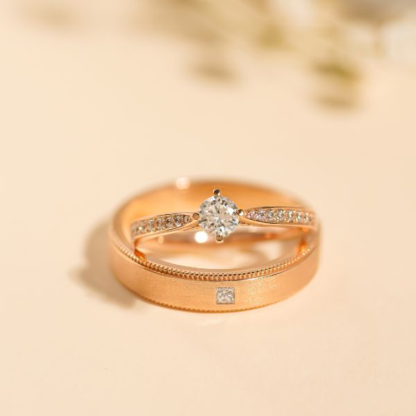 Vì sao nhẫn cưới đính đá Moissanite được yêu thích?