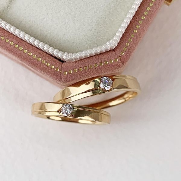 Nhẫn cưới vàng 10K