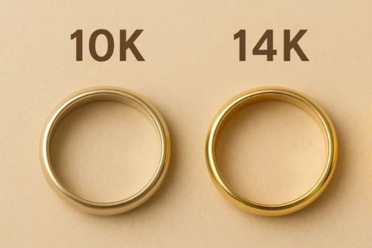 So sánh nhẫn cưới vàng 10K và 14K: Nên chọn loại nào?