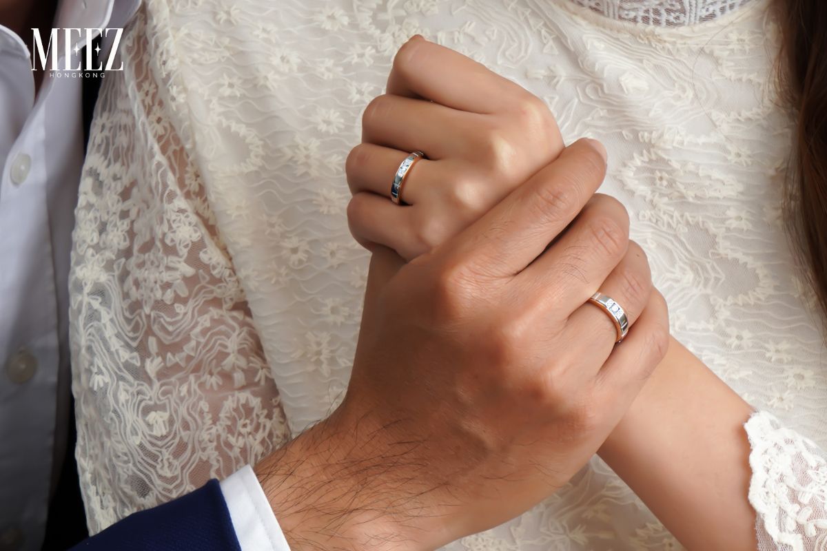 nhẫn cưới vàng 14K dưới 15 triệu