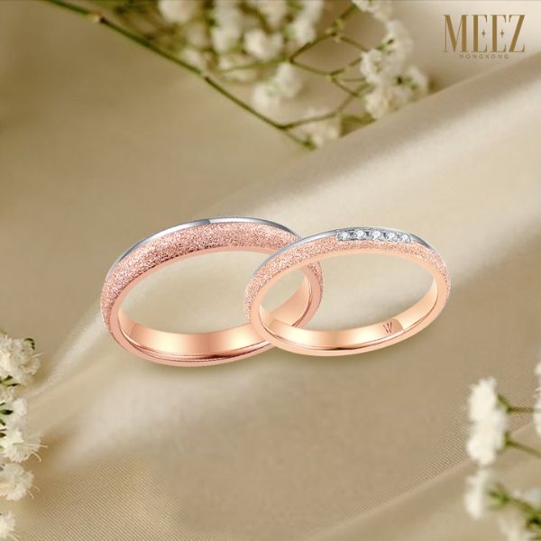 Cặp nhẫn cưới đính kim cương Eternal Bond