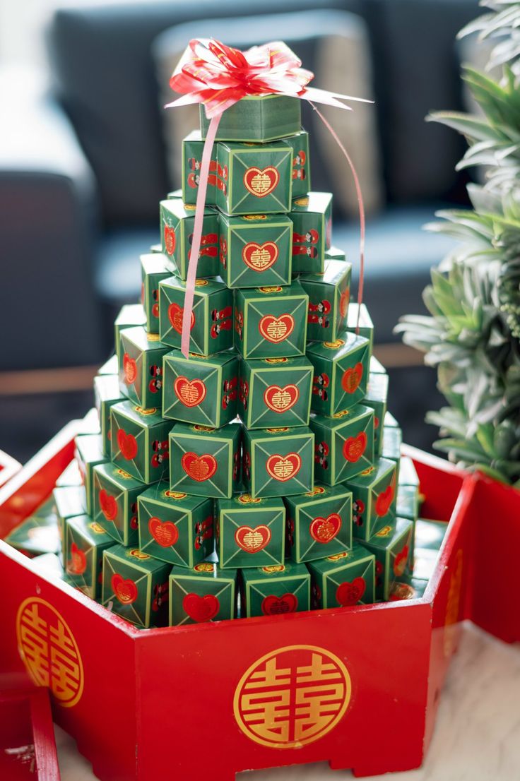 Sính lễ bánh cưới