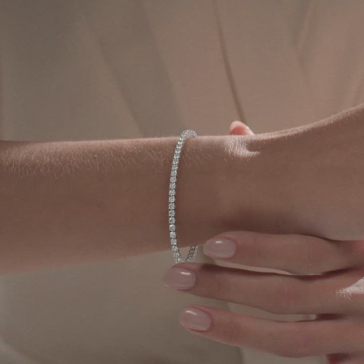 vòng tay kim cương đẹp