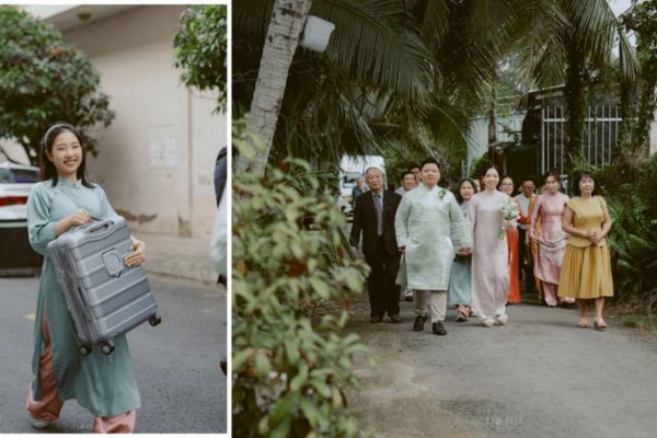 Những lưu ý quan trọng khi xách vali cho cô dâu về nhà chồng