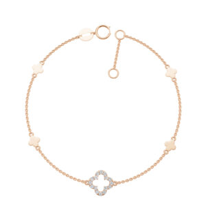 Vòng tay 10K CZ Love