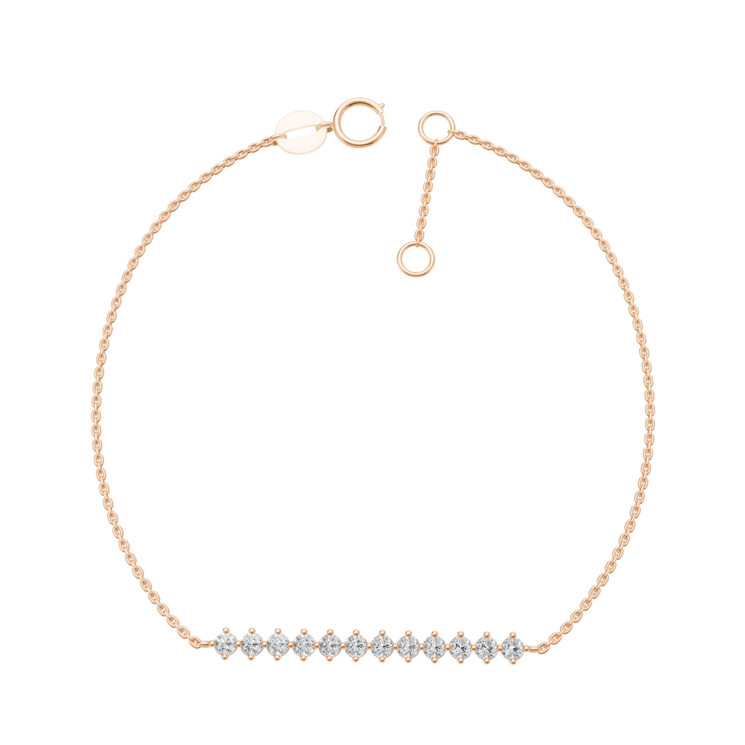 Vòng tay 10K Kim Cương Lab-grown Adoration Vòng tay 10K Kim Cương Lab-grown Adoration