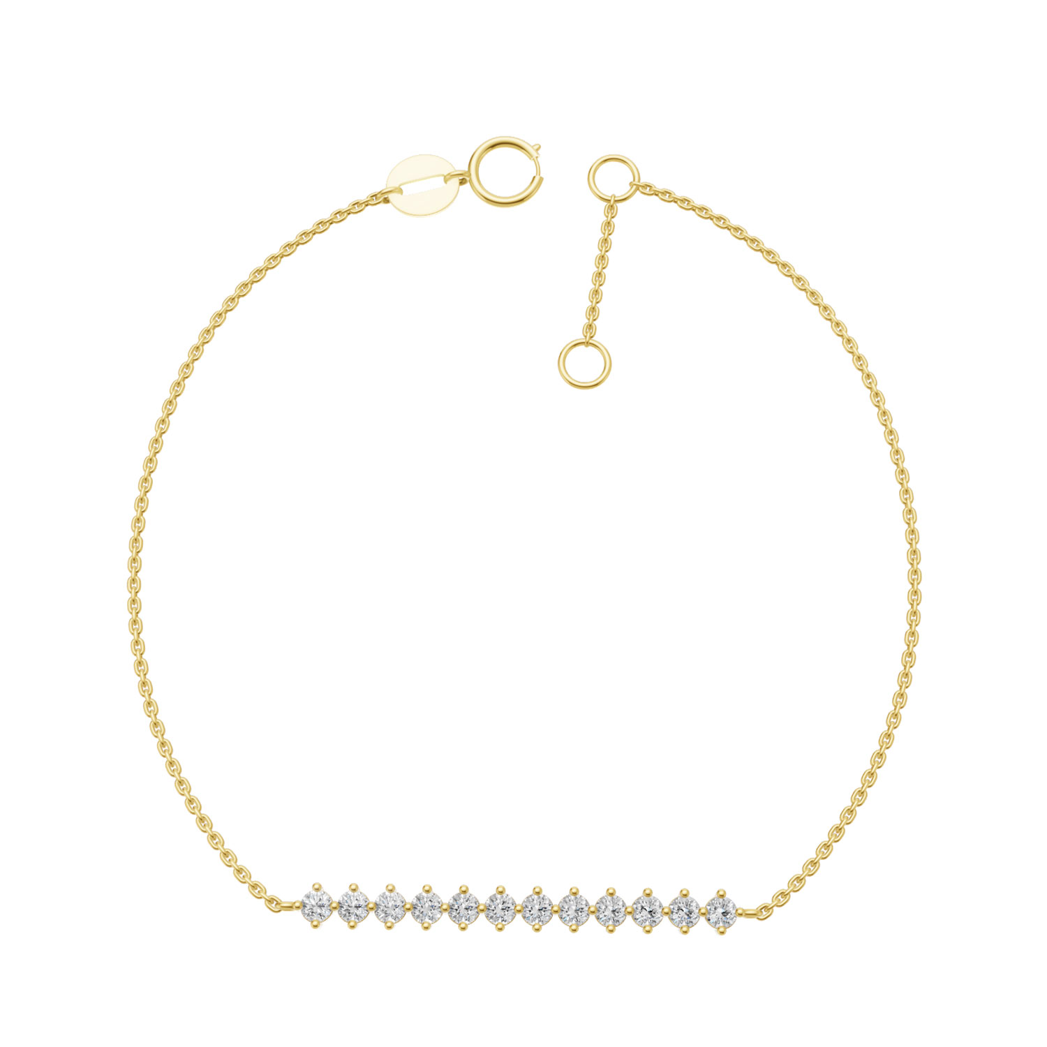 Vòng tay 10K Kim Cương Lab-grown Adoration Vòng tay 10K Kim Cương Lab-grown Adoration