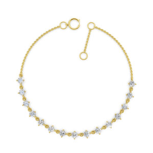 Vòng Tay Bạc CZ Elin