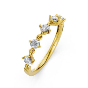 Nhẫn Bạc CZ Elin