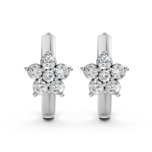 Hoa Tai Vàng 10K CZ Thalia