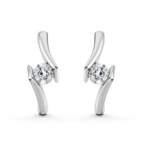 Hoa tai 10K Kim Cương Lab-grown Brooke