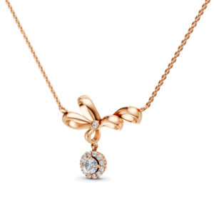 Dây Chuyền 10K Kim Cương Lab-grown Alice in Wonderland