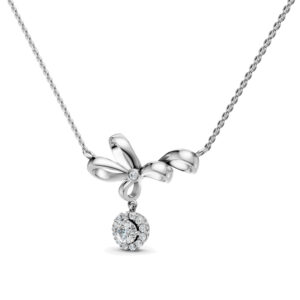 Dây Chuyền 10K Kim Cương Lab-grown Alice in Wonderland