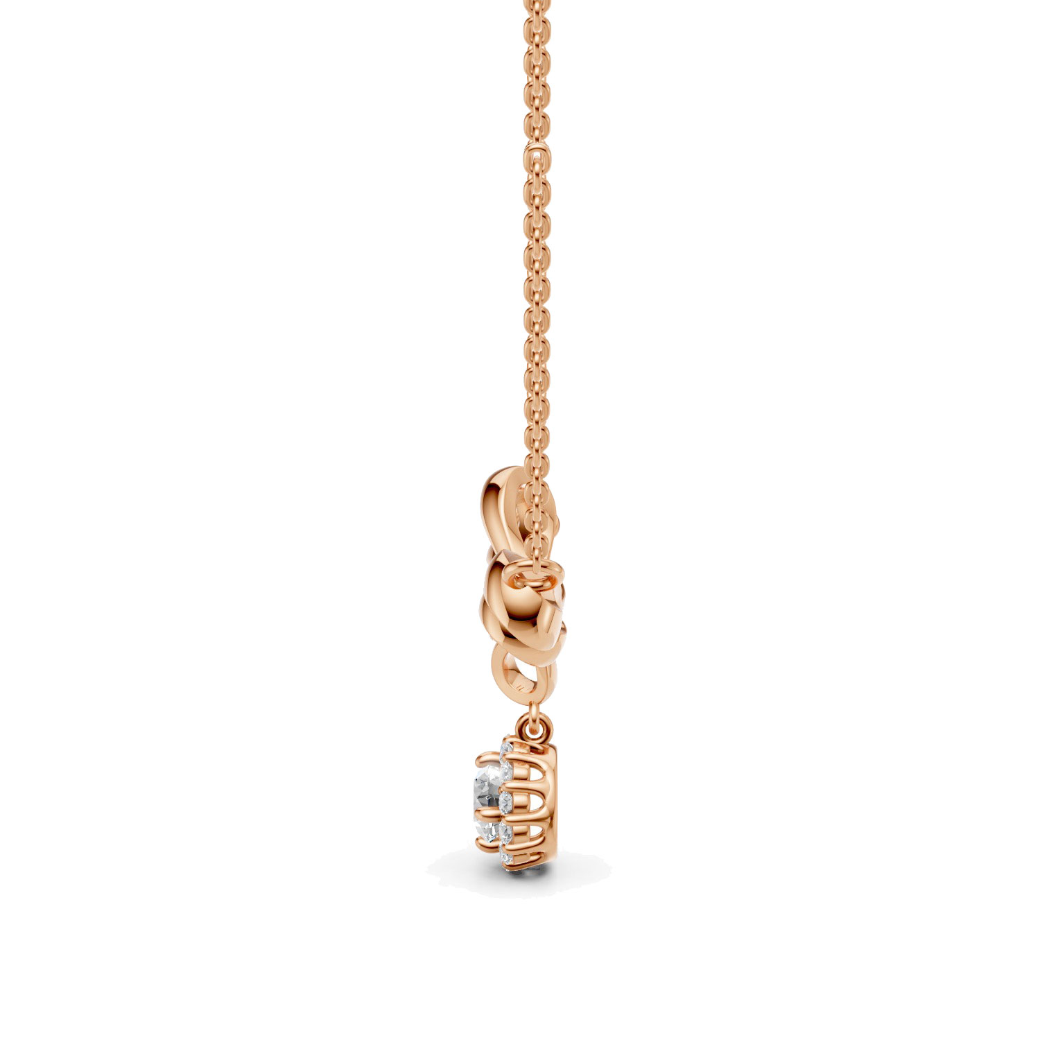 Dây Chuyền 10K Kim Cương Lab-grown Alice in Wonderland Dây Chuyền 10K Kim Cương Lab-grown Alice in Wonderland