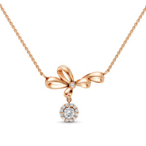 Dây Chuyền 10K Kim Cương Lab-grown Alice in Wonderland