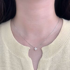 Dây Chuyền Bạc CZ Nia