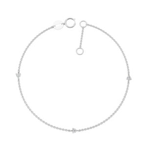 Vòng tay 10K CZ Fated Love