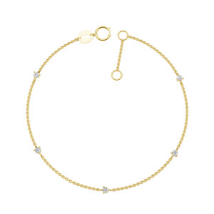 Vòng tay 10K CZ Destiny Love