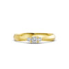 Nhẫn Cưới Nữ 10K CZ Sweet Dream - Slim Design(Solid Band)