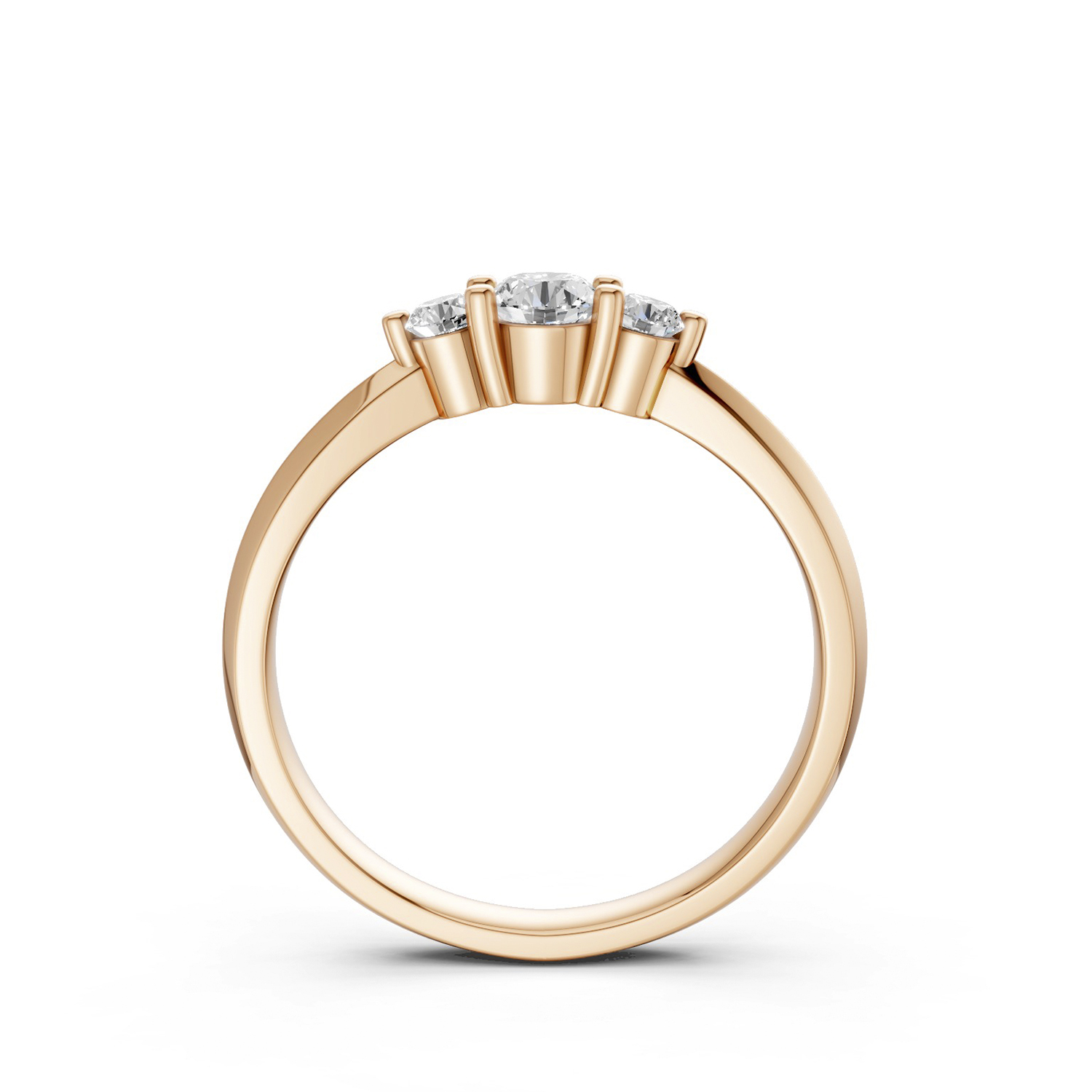 Nhẫn Cầu Hôn 14K Kim Cương Lab-grown Fanny Nhẫn Cầu Hôn 14K Kim Cương Lab-grown Fanny