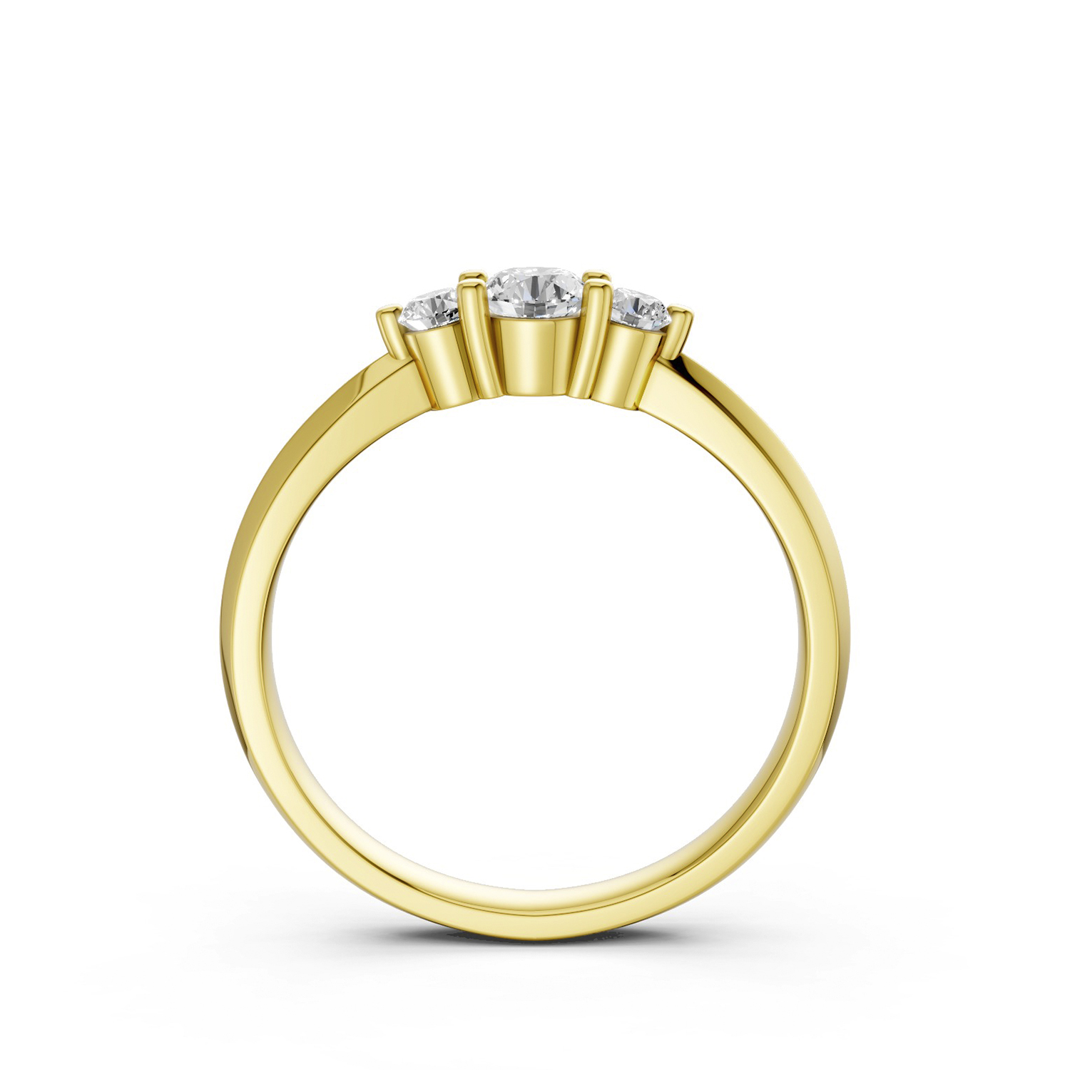 Nhẫn Cầu Hôn 14K Kim Cương Lab-grown Fanny Nhẫn Cầu Hôn 14K Kim Cương Lab-grown Fanny