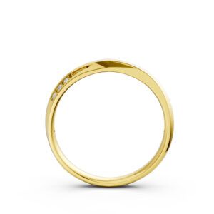 Nhẫn Cưới Nữ 10K CZ Good Vibes