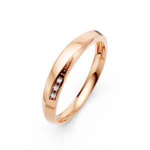 Nhẫn Cưới Nữ 10K CZ Good Vibes