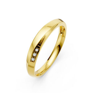 Nhẫn Cưới Nữ 10K CZ Good Vibes