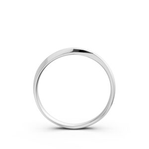 Nhẫn Cưới Nam 10K Good Vibes-Solid Band