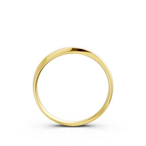 Nhẫn Cưới Nam 10K Good Vibes-Solid Band