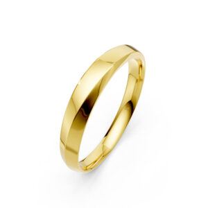 Nhẫn Cưới Nam 10K Good Vibes-Solid Band