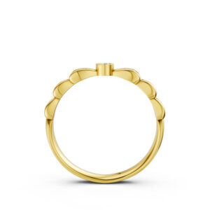 Nhẫn Cưới Nữ 10K CZ First Met