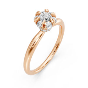 Nhẫn Cầu Hôn 14K Kim Cương Lab-grown Alden